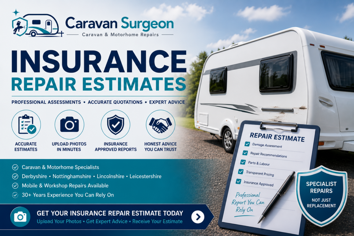 caravan insurance repair estimates